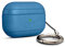 Dreem Om AirPods Pro 2 Case Cover for Women & Men/Apple 2nd Generation, Protective One-Piece Hard Shell, Luxury Vegan Leather AirPod Pro Case with Separate Clip [Slate]