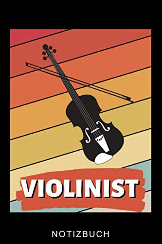 VIOLINIST NOTIZBUCH: A5 52 WOCHEN KALENDER für Violinisten | Geige Violine Buch | Geigenbuch für Anfänger Erwachsene Kinder | Violinenspieler | Geigenbuch | Geigenlehrer