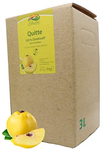 BLEICHHOF® Quittensaft - Direktsaft, vegan, Bag-in-Box (1x3l)