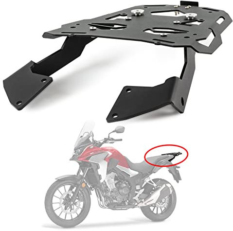 PSLER Porte-Bagages pour CB500X 2013-2023 et pour CB400X 2021-2023 et pour CB500F 2013-2018 et pour NX400 NX500 2024, Arrière Transporteur Accessoires Moto