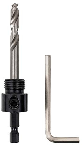 Adaptateur HEX STIER 1/4-5/8 18 UNF pour scies cloches 32-60 mm avec clé à 6 pans creux
