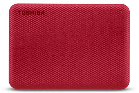 Toshiba Canvio Advance 2.5 2TB USB 3.1 Rojo Rugged