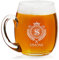 Maverton Boccale personalizzato per la Birra in vetro - capienza 500 ml - H12cm x Ø8,5cm - perfetta idea regalo per compleanno per uomo amante della Birra - nome