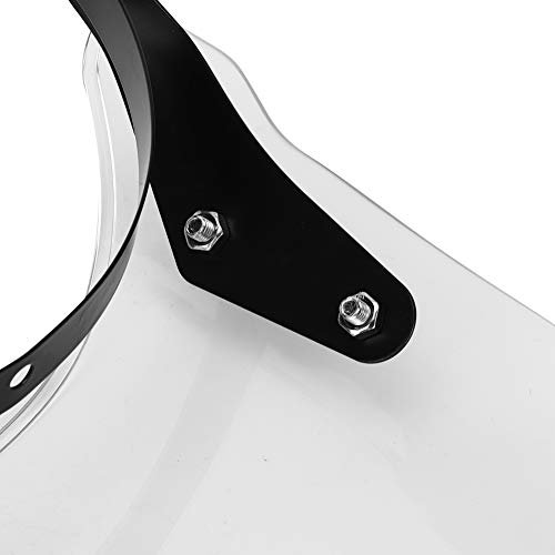 Yosoo Motorrad-Windschutzscheibe, Ersatzteil, modifiziert, für Motorrad, für Royal, Enfield Classic, 500C, transparent, für Royal Enfield Classic, 500, Mutterschaft, Uhr, Windschutzscheibe Mo