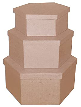 INNSPIRO Set mit 3 Schachteln, 17,19,23 cm