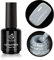 Beetles 15 ml Étincelle Argentée Vernis Semi Permanent Diamant, Voie Lactée Vernis à Ongles Gels Sèche sous Lampe UV/LED, Cadeaux de Manucure Nail Art Bricolage