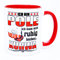 Ich bin Pole Ich kann nicht ruhig bleiben Kurwa Tasse Polen Polska Poland Becher Kaffeetasse Kaffeebecher Polnische Produkte Geschenk Ideen fili?anka Kubek prezent Geburtstag Baustellentasse Bürotasse