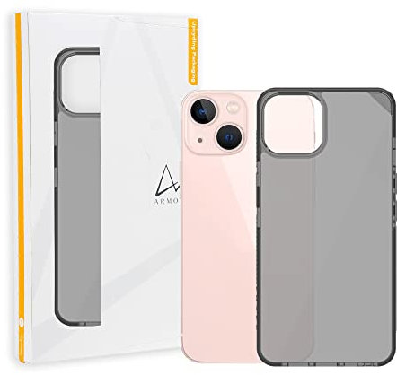 ARMOR Signature Case for iPhone 13 mini (Crystal Grey with Grey Tape)