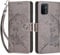 Coque pour Oppo A54 5G, Coque Oppo A93 5G / A93s 5G, Etui Protection Housse Premium Cuir de Portefeuille en Cuir Fermeture Magnétique Flip Case pour Oppo A74 5G / A93 5G / A93s 5G Coque (Gris)