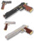 Cosplay Prop Replica Ebony & Ivory PU Foam | Durable-Quality Hand-Painted Pistols | 31 cm, Lightweight with Fiberglass Core | Roleplay Events, and Safe for Conventions (Set of 2)