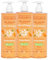 EVOLUDERM – Gel Douche Fleur D’Oranger Ensoleillé - 500 ml - 96% d'Origine Naturelle - Végan - Fabrication Française - Lot de 3 x 500 ml