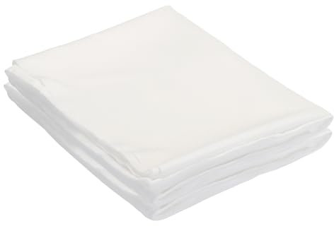 sourcing map White Speaker Mesh Grill Cloth (not cane webbing) Stereo Box Fabric Dustproof Cloth Mesh 50cm x 170cm 20 inches x 67 inches
