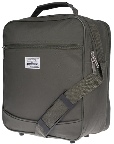 Christian Wippermann große Herren Tasche Arbeitstasche Umhängetasche Flugbegleiter Messenger Bag Olive