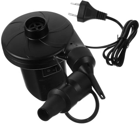 MAGICLULU Elektrische Luftpumpe Düsen Für Luftmatratzen Schlauchboote Schnell Aufblasen Entleeren Geeignet Für Aufblasbare Möbel Outdoor Camping
