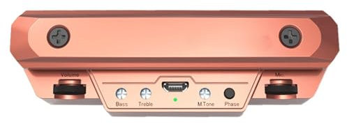 Piezoelektrischer Tonabnehmer Akustikgitarren-Tonabnehmer Folkgitarre Ohne Lochung Professionelle Leistung Plus Verstärkung(Orange)