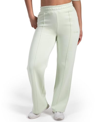 SMILODOX Jogginghose Damen Milea, Weit geschnittene Lounge-Hose mit elastischem Bund und Ziernähten für einen sportlichen-modernen Look, Bequeme Damenhose, Sweatpants für Alltag & Sport