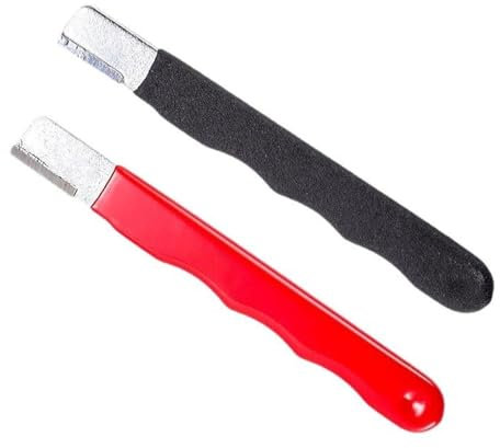 2Pcs Pocket Garden Tool Cutter Sharpener for Cutter Pruners Loppers Hedge Shears Scissors Hatchets Machetes Lawns Outdoor