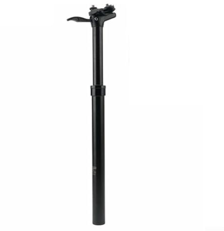 DAZZLEEX Mountain Bike Air Pressure Suspension Seatpost 31.6MM Aluminum Alloy Adjustable Height Shock Absorbing Bicycle Seat Post With Lock Control System(28.6MM)
