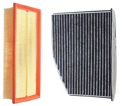 XYWOPO Set filtro aria abitacolo Accessori auto, for Volkswagen, for Sharan, for, for Touran, CC, for EOS, for Golf 5 6, for Caddy, for Jetta, 3 4 Modello 2004-2008 2009-2016 Filtro aria abitacolo au