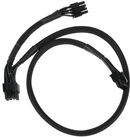 EMSea Modulares Stromkabel für 8-polige auf Dual 6+2-polige PCIe-GPU Kompatibel mit Gigabyte GP-P850GM