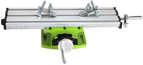 Drehmaschine Verbundtisch, Arbeitstisch mit Kreuzschlitten, Werktisch for Fräsen und Bohren, Multifunktions-XY-System, verstellbar