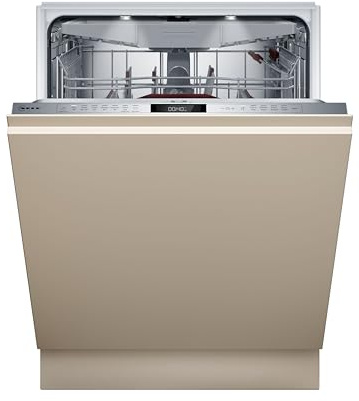 NEFF N 70 Smarter Vollintegrierter XXL Geschirrspüler 60 cm S257ECX17E | Made in Germany, flexible Geschirrkörbe und Besteckschublade, Chef 70 °C Intensivprogramm, automatische Türöffnung
