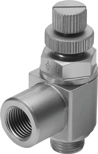 GRLZ-1/8-RS-B (151192) Drossel-Rückschlagventil Ventilfunktion:Zuluft-Drossel-Rückschlagfunktion