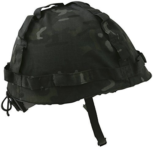 Kombat UK M1 - Casco per Bambini, Taglia Unica, Colore: Nero