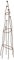 Heavy Duty Natural Rust Metal Sculptural Garden Obelisk by Ruddings Wood - Climbing Rose Plant Support Frame