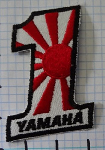 MAREL Patch Yamaha Moto Vintage Toppa termoadesiva Ricamo cm cca 12 x 5 Replica