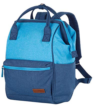 Travelite Leichtes lässiges Surferlook Trolley 40 cm, 18 L, Marine/Blau ,Handtaschenrucksack
