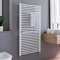 Schulte Bad-Heizkörper Miami, 121x60 cm, 894 Watt, Anschluss unten, alpin-weiß, Design-Heizkörper mit Handtuchhalter-Funktion