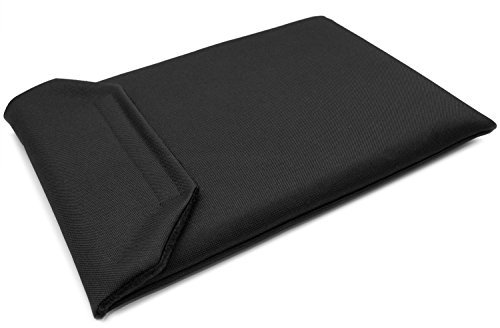 CushCase Sleeve Case for iPad Pro 12.9 inch 3rd/4th Gen 2018-2020 - Black Canvas (Fits iPad Pro + Smart Keyboard Folio)