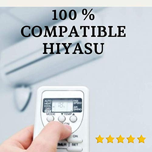 Mando HIYASU - Mando a Distancia Compatible 100% con Aire Acondicionado Entrega en 24-48 Horas.