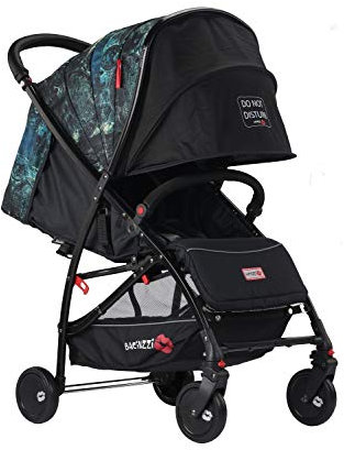 Baciuzzi, passeggino compatto utlraleggero 4kg, chiusura lampo semplice e pratica ad una mano, con tessuto traspirante, BX Voiage