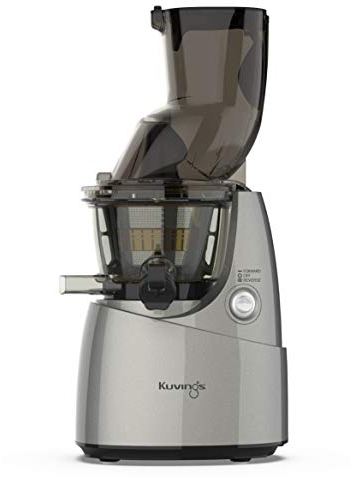 Kuvings B8200 Whole Slow Juicer with 82mm Wide Feed Chute, Silver