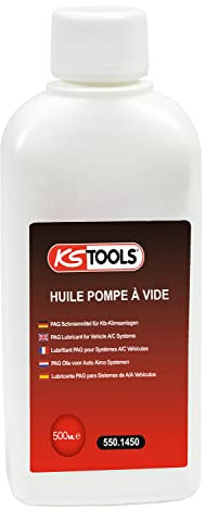 KS Tools 550.1450 - Huile pour la lubrification des pompes à vide - 500 ml