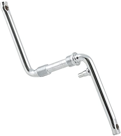 Resul BMX Kurbelgarnitur Silber 152 mm 1/2 Pedalgewinde