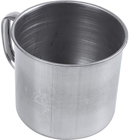 NINGWANG Tasse de The/a Cafe en Acier Inoxydable pour Le ou Le Camping