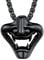 U7 Necklace For Men Vintage Gothic Jewellery Stainless Steel Demon Clown Cool Pendant Mens Necklaces