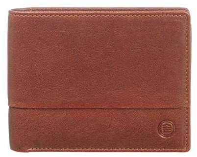 Portefeuille en Cuir Homme SERGE BLANCO Anchorage - Cognac