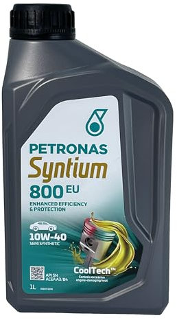 PETRONAS Motoröl 10W-40 Syntium Motor Öl ACEA A3/B4 API SN 800 EU 1L