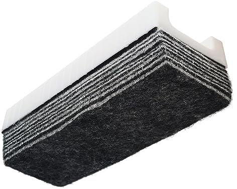 RAYLU PAPER - Cancellino per lavagna bianca multistrato con 10 strati di feltro, pulitore per penna cancellabile a secco leggero e compatto