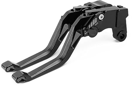 Für KTM Duke 790 2018-2019 Einstellbare Bremskupplungshebel CNC-Motorradkupplungs-Joystick-Zubehör (Color : Black)