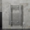 Radiant Living Flat Electric Heated Towel Rail Radiator Bathroom Chrome Wall Mounted 700 x 400mm