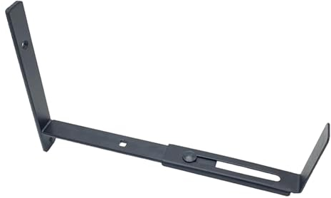 Baoblaze Pflanzkastenhalterung, Blumentopfhalterung, Wandmontage, Blumenkastenhalter, Fensterkastenhalterung für Terrasse, Fenster, Zaun, Pergola