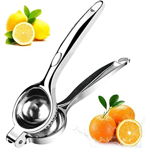 Magrimaxio Spremiagrumi Manuale, Anti-Caustico Spremi Agrumi Manuale per Impieghi Gravosi, 7 cm di Diametro Spremi Limone per Cucina, Bar, Ristorante, Sicuro e Durevole