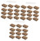 POPETPOP 3 Sätze À 24 Stück Biologisch abbaubare Blütenscheibe Indoor Garden pflanzenanzuchtstation Kräutershampoo Starter-Tabletts Anlage Pflanzkasten Blumentöpfe Torf