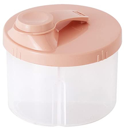 Milchpulver Portionierer, 4 Lagiger MilchPulver Spender, Milchpulver Spender Tragbarer, Transparent Milch Pulver Spender, Für Flaschen Verschiedener Kaliber Geeignet Ist