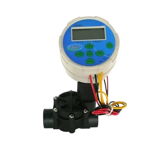 9v dry battery water control valve with timer for hunter node agriculture irrigation solenoid valve controller(with DN20 valve)
